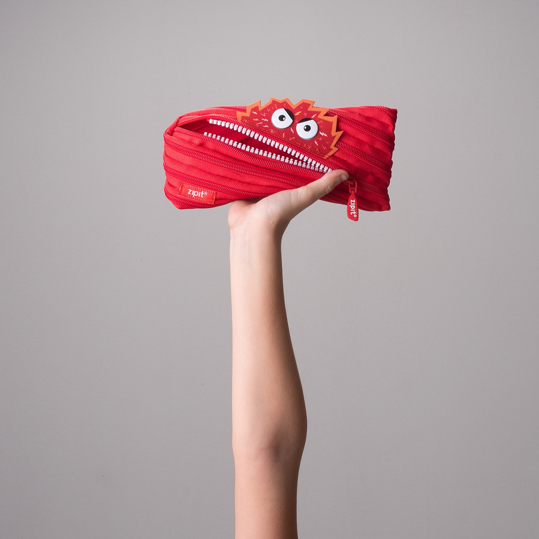 Zipit Несесер Talking Monstars, среден, червен - Image 9
