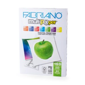 Fabriano Копирен картон Multipaper, A3, 160 g/m2, гланц, 250 листа