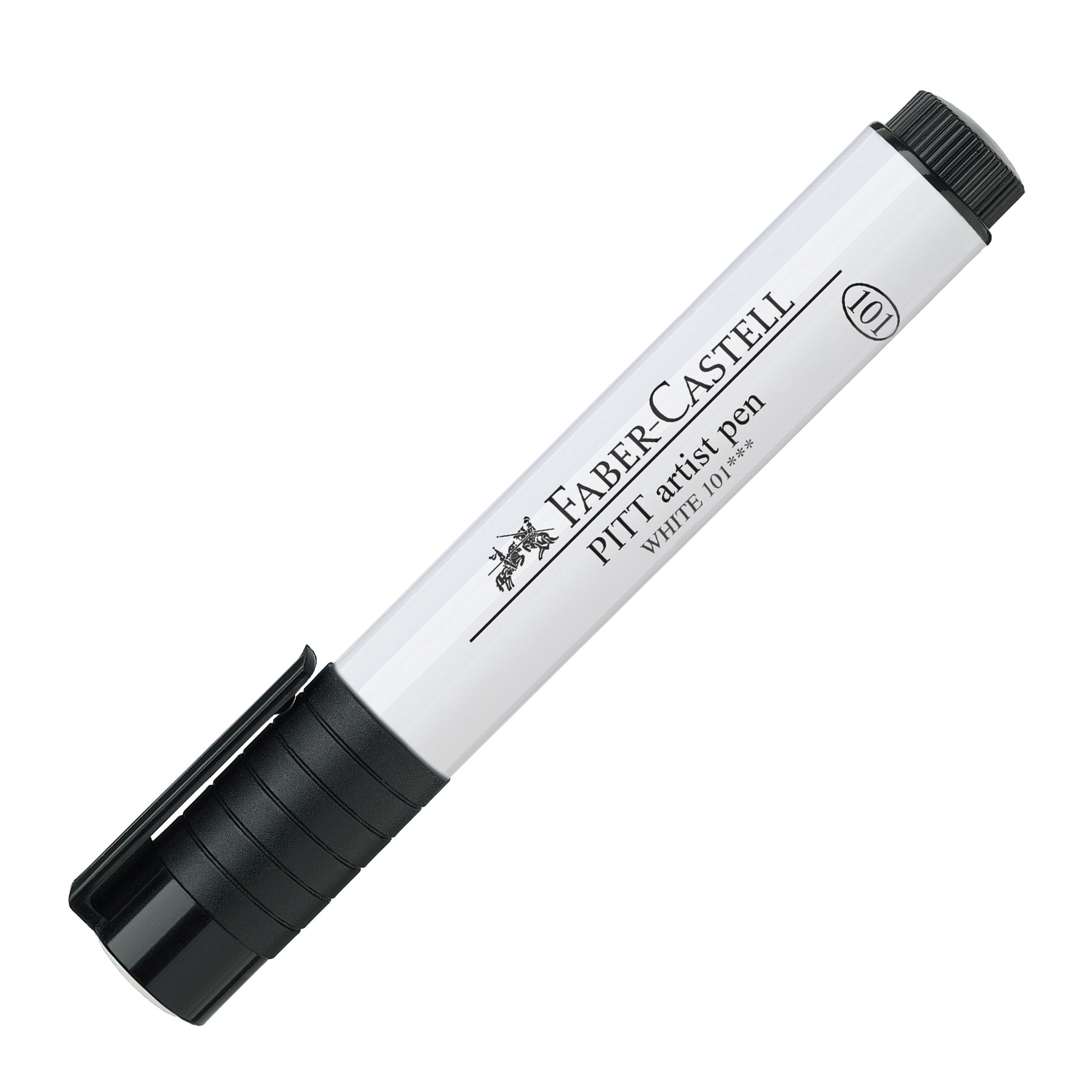 Faber-Castell Маркер Pitt Artist Pen, BB, № 101, бял - Image 3
