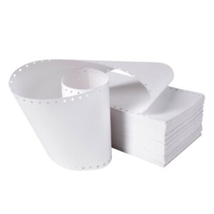 Office 1 Безконечна принтерна хартия, 240 mm, 11&apos;&apos;, 1 пласт, бяла, 2000 листа