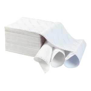 Office 1 Безконечна принтерна хартия, 240 mm, 11&apos;&apos;, 3 пласта, бяла, с надпис ?Оригинал?, 750 комплекта