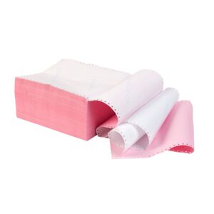 Безконечна принтерна хартия, 240 mm, 11&apos;&apos;, 2 пласта, цветна, с надпис „Оригинал“