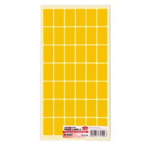 Top Office Самозалепващи етикети за цени, 17 x 30 mm, оранжеви, 420 броя