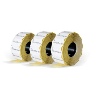 Eтикети за двуредови клещи с печат &apos;&apos;L НАЙ-ДОБЪР ДО&apos;&apos; 1 000 броя, 6 ролки в опаковка