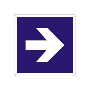 Office 1 Самозалепващ се етикет, пиктограма &apos;&apos;Стрелка&apos;&apos;