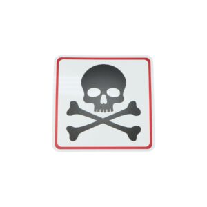 Office 1 Етикет-пиктограма &apos;&apos;Вредно токсично вещество&apos;&apos;, 111 х 111 mm