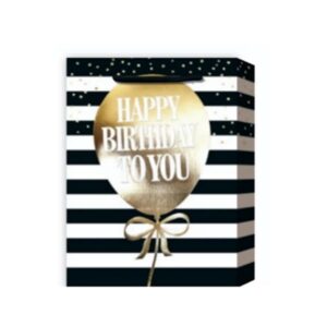 Подаръчна торбичка Happy Birthday, балон, 31 х 42 х 12 cm