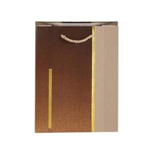 Подаръчна торбичка, мозайка, 26 х 32 х 10 cm, кафява