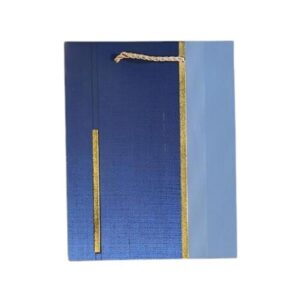 Подаръчна торбичка, мозайка, 26 х 32 х 10 cm, синя