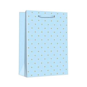 Подаръчна торбичка, 26 х 32 х 12 cm, светлосиня