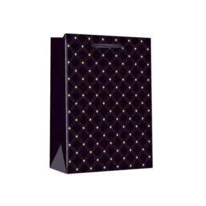 Подаръчна торбичка, 26 х 32 х 12 cm, черна