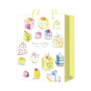 Подаръчна торбичка Happy Birthday, подаръци, 30 х 41.5 х 12 cm