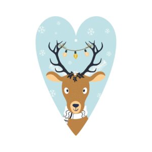 Gespaensterwald Картичка-таг Елен, във формата на сърце