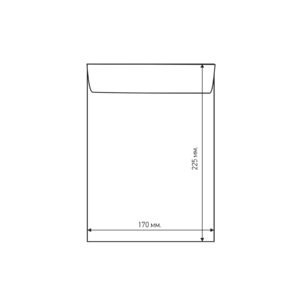 Airpoc Плик с въздушни мехурчета C/13, 225 x 175 mm, със самозалепваща лента, бял