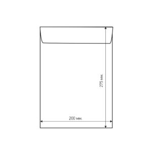 Airpoc Плик с въздушни мехурчета D/14, 275 x 200 mm, със самозалепваща лента, бял