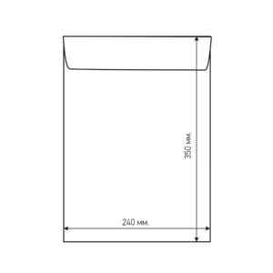 Airpoc Плик с въздушни мехурчета F/16, 350 x 240 mm, със самозалепваща лента, бял