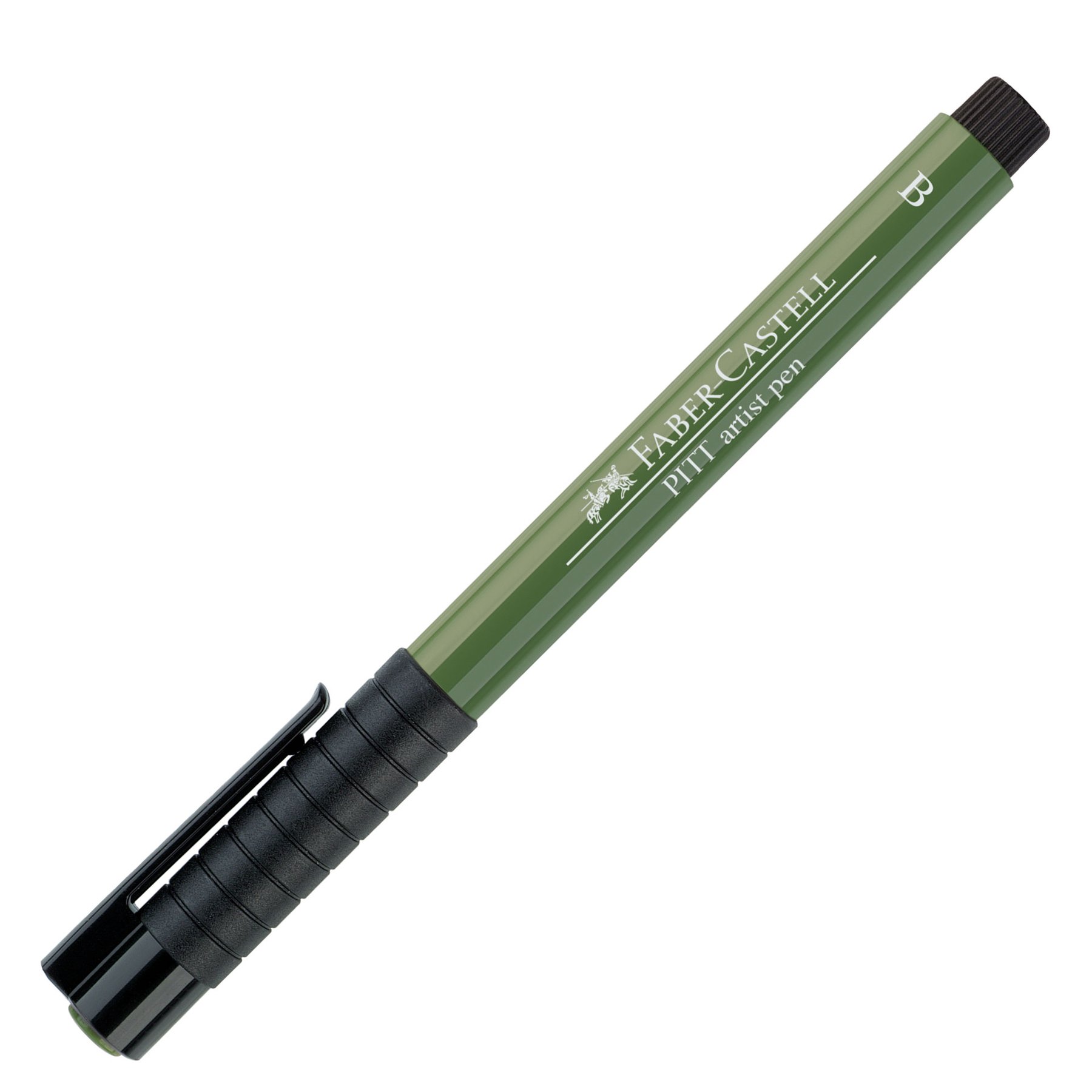 Faber-Castell Маркер-четка Pitt Artist Pen, B, № 174, зелен хром - Image 2