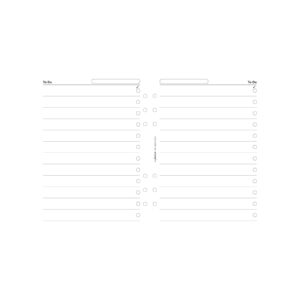 Filofax Пълнител за органайзер To Do, A5, 25 листа