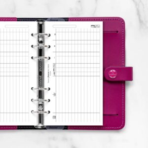 Filofax Пълнител за органайзер Personal, финанси