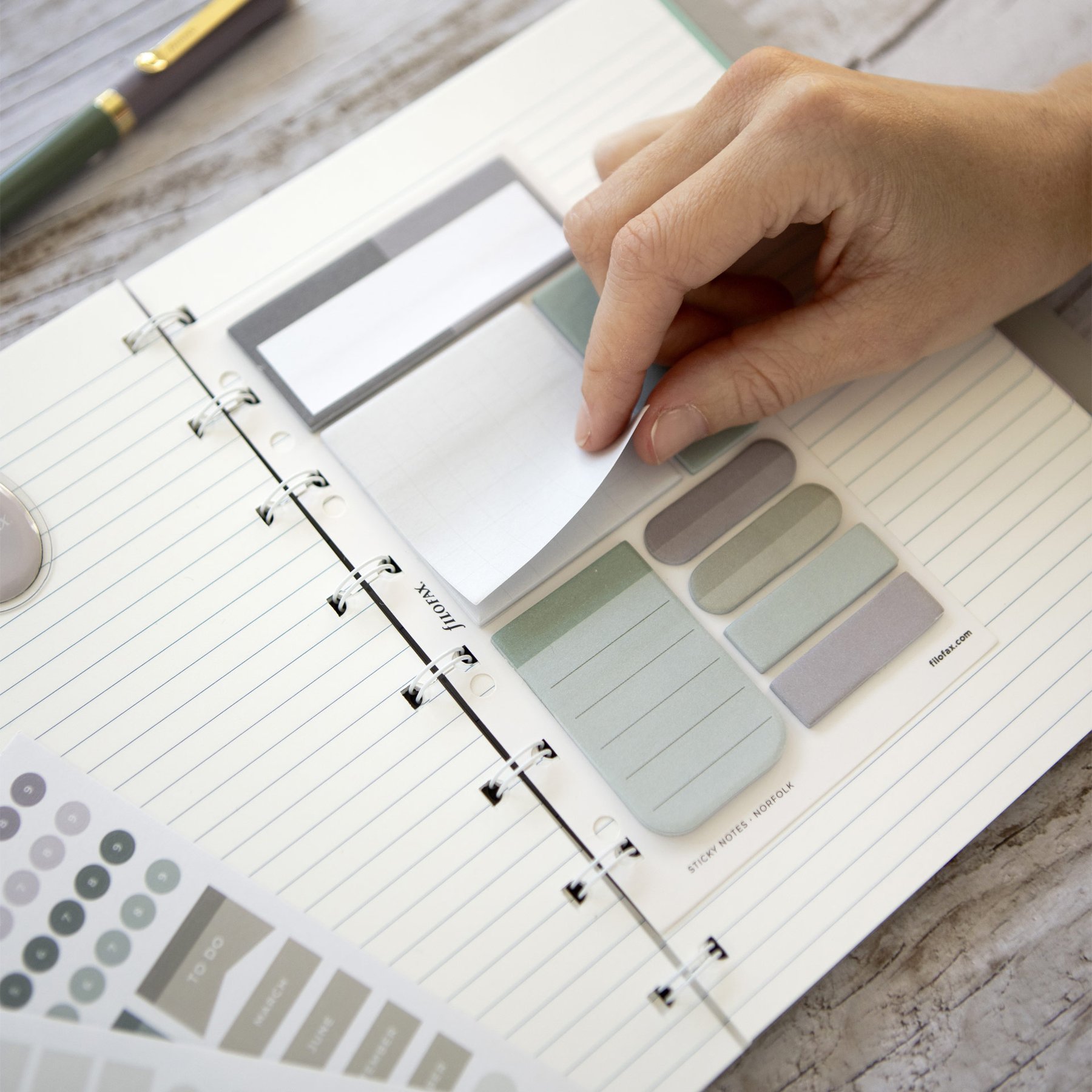 Filofax Самозалепващи се листчета Norfolk - Image 4