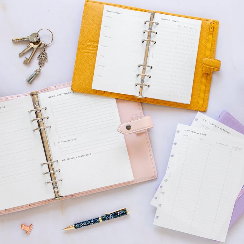 Filofax Пълнител за органайзер Minimal, А5, за дома - Image 3