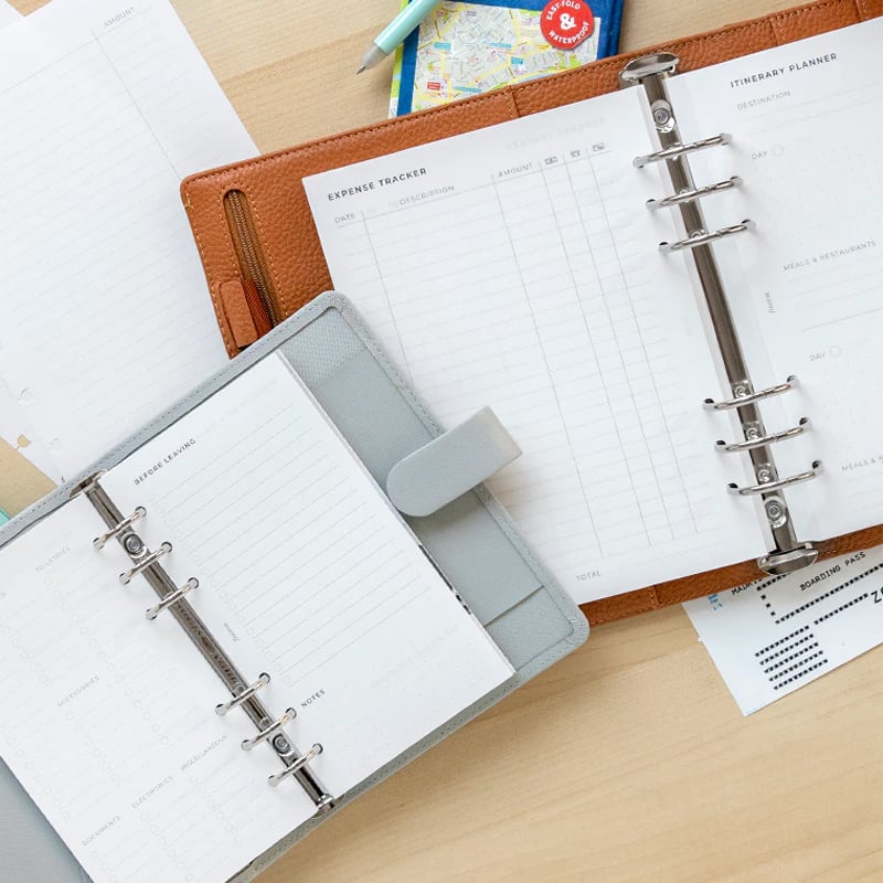 Filofax Пълнител за органайзер Minimal, А5, за пътуване - Image 3