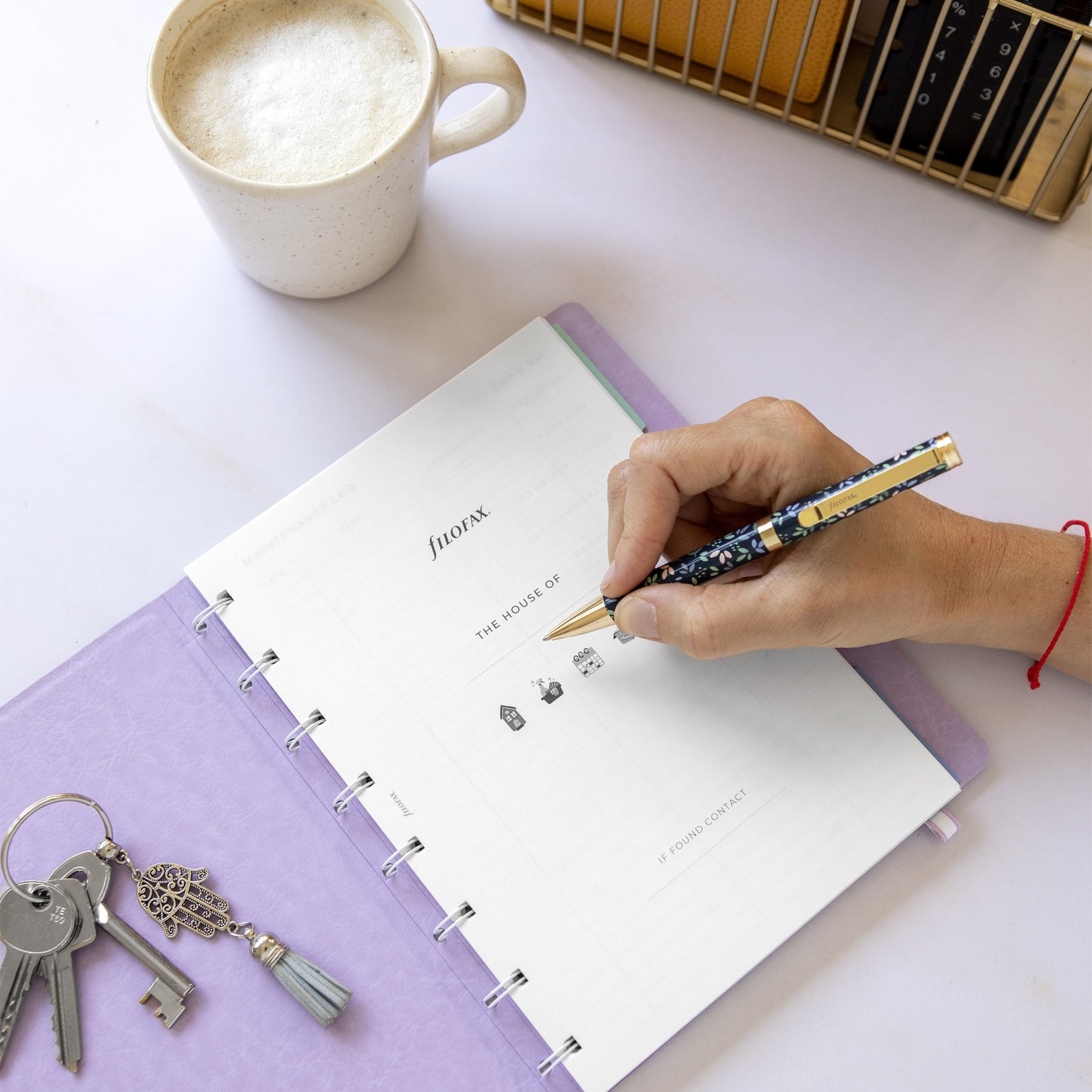 Filofax Пълнител за тефтер Minimal, А5, за дома - Image 6