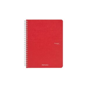 Fabriano Тетрадка Ecoqua, A4, картонена корица, със спирала, 70 листа, малина