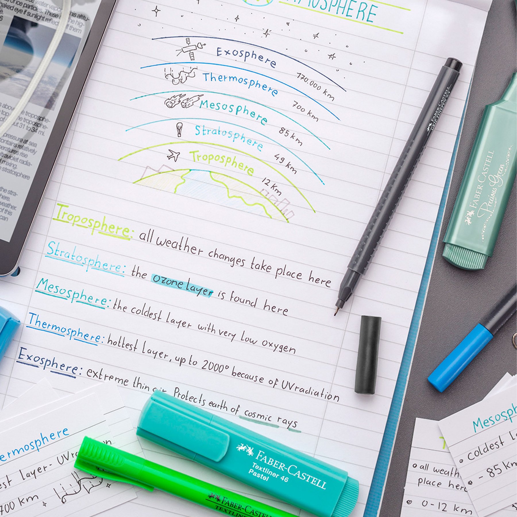 Faber-Castell Grip Тънкописец, 0.4 mm, пастелни и неонови, 30 цвята - Image 3