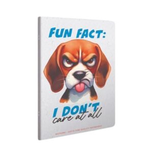 Gipta Тетрадка Nothing A4, бяла хартия, широки редове, PP корица, 60 листа