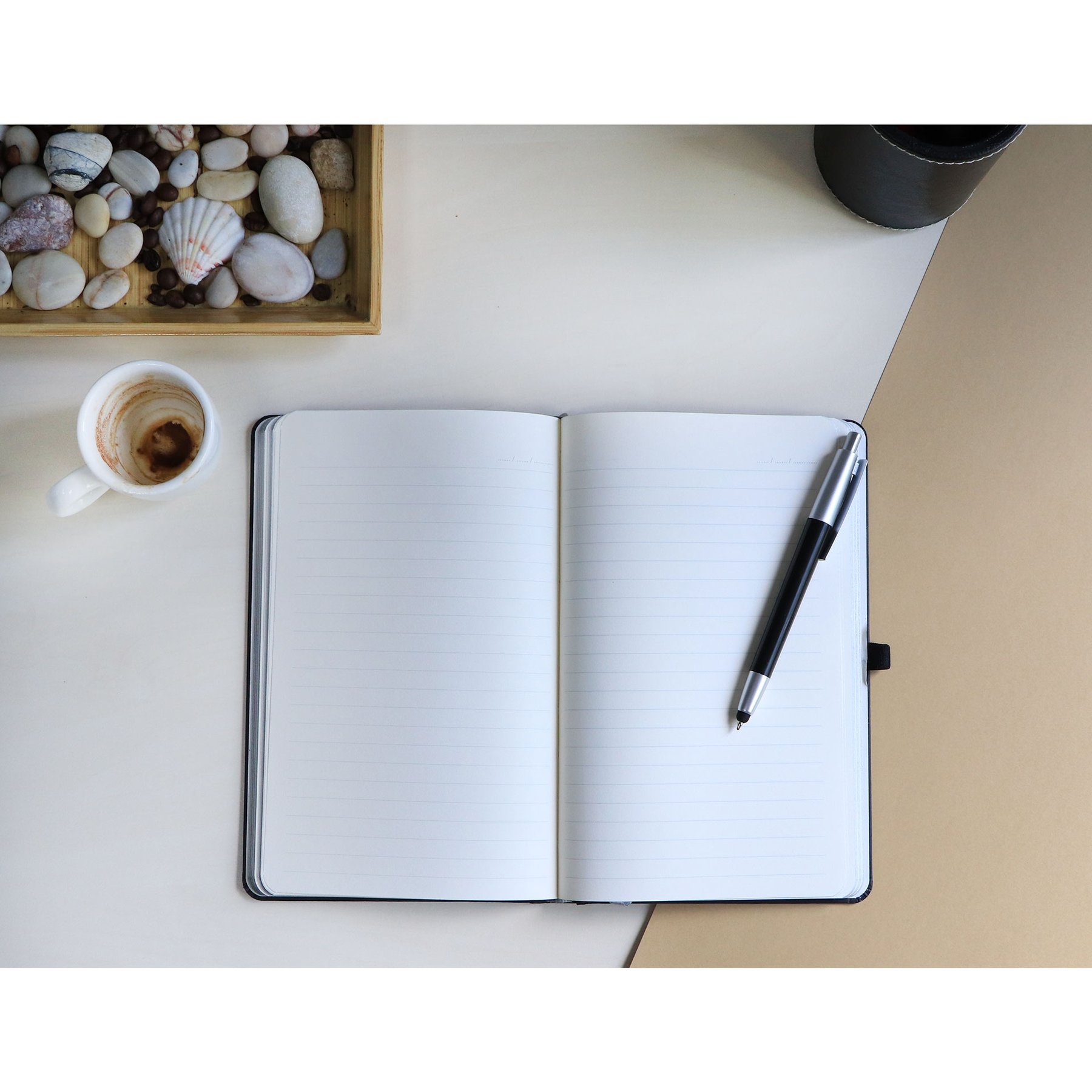 Gipta Тефтер, 13 x 21 cm, с химикалка Headline Set, в кутия - Image 9