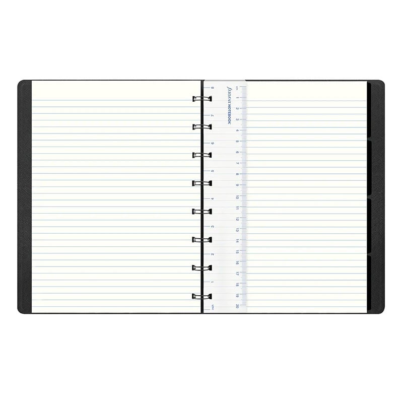 Filofax Тефтер Saffiano, A5, металик, сребрист - Image 4