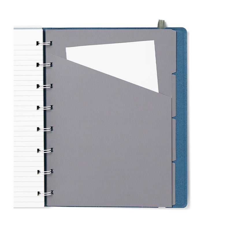 Filofax Тефтер Neutrals, A5, тъмносин - Image 5