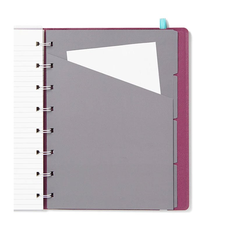 Filofax Тефтер Neutrals, A5, тъмнолилав - Image 5