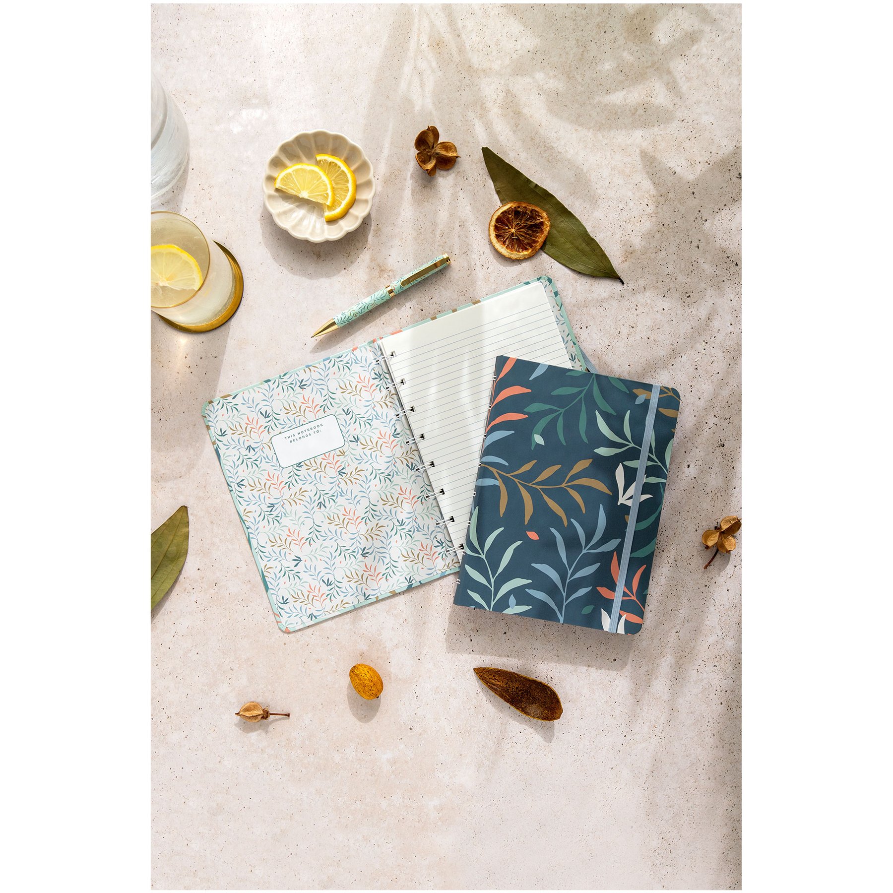 Filofax Тефтер Botanical, A5, син - Image 4