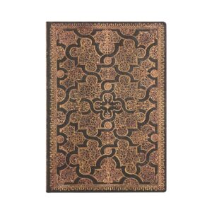 Paperblanks Тефтер Enigma, 130 х 180 mm, широки редове, мека корица, 88 листа