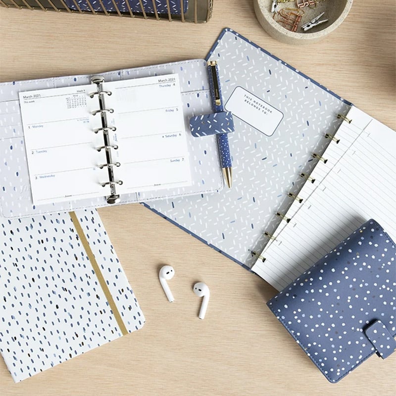 Filofax Тефтер Indigo, A5, тъмен - Image 6