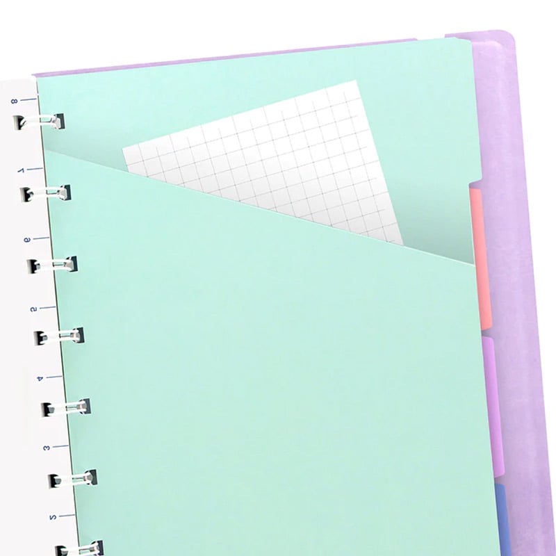 Filofax Тефтер Classic, A5, лилав - Image 5