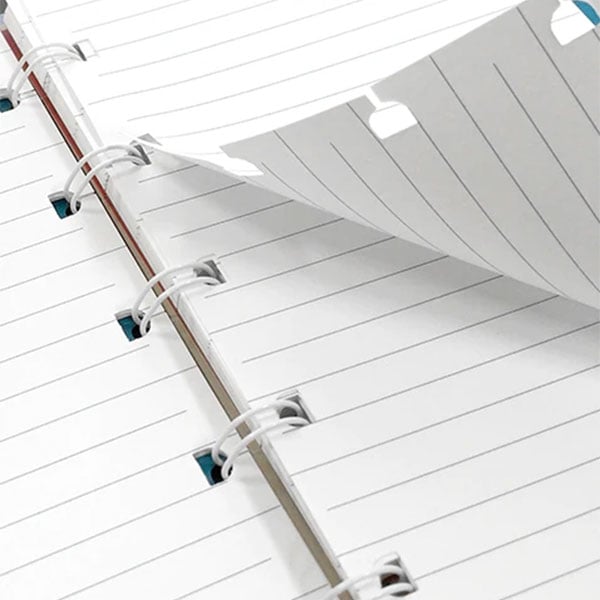 Filofax Тефтер Classic, A5, наситеносин - Image 6