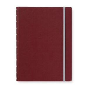 Filofax Тефтер Classic Bright, A4, на редове, бордо