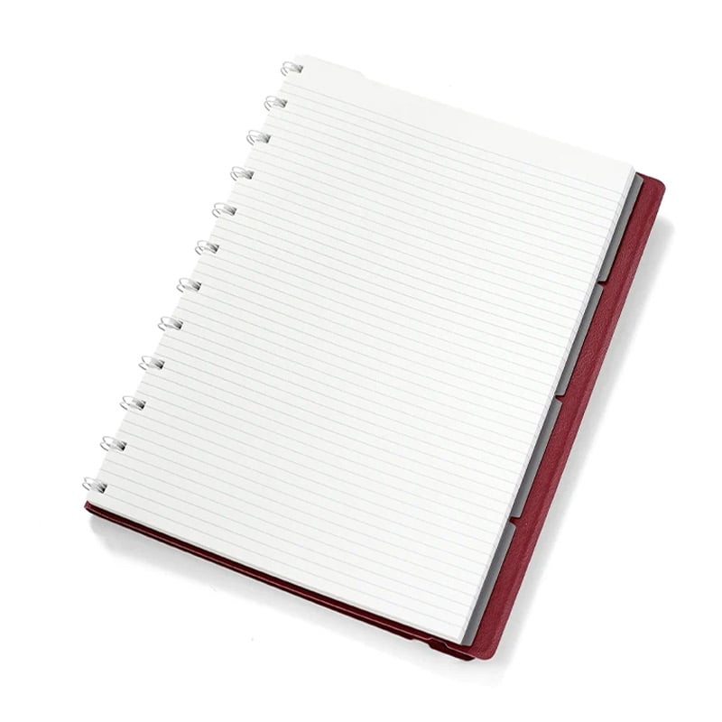 Filofax Тефтер Classic Bright, A4, на редове, бордо - Image 3