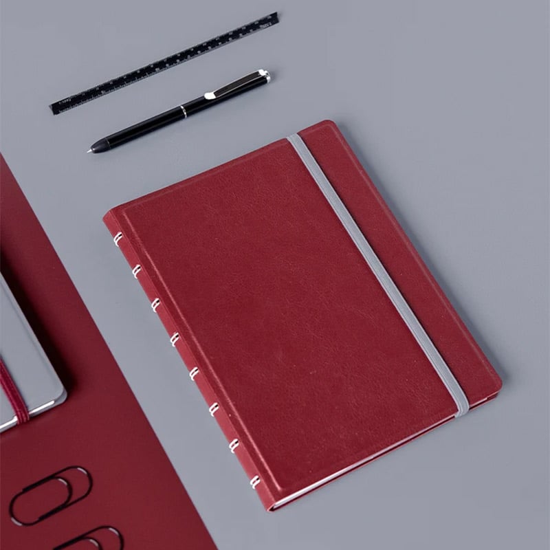Filofax Тефтер Classic Bright, A4, на редове, бордо - Image 8