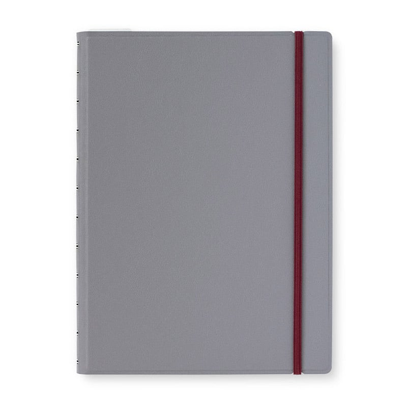 Filofax Тефтер Classic Bright, A4, на редове, графит