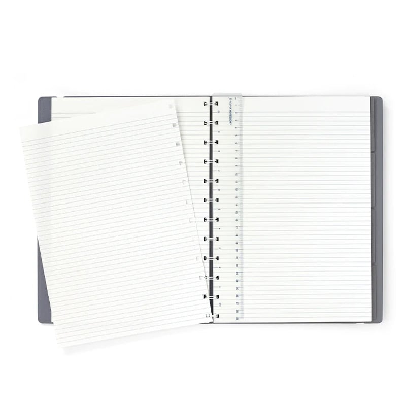 Filofax Тефтер Classic Bright, A4, на редове, графит - Image 4