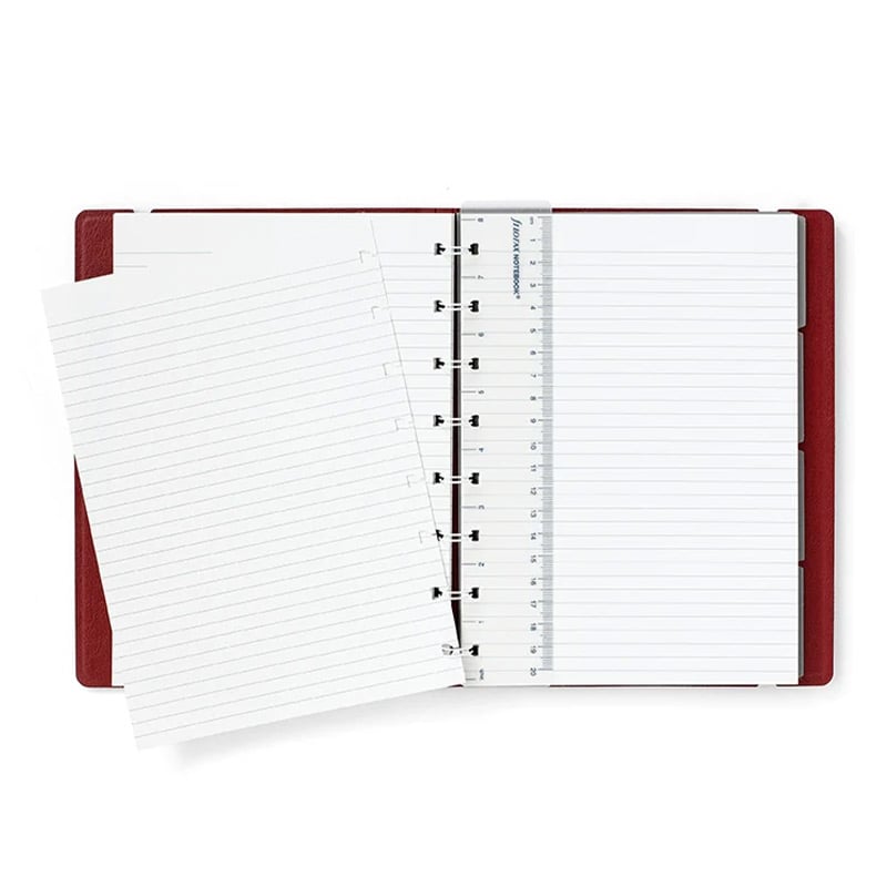 Filofax Тефтер Classic Bright, A5, на редове, бордо - Image 6