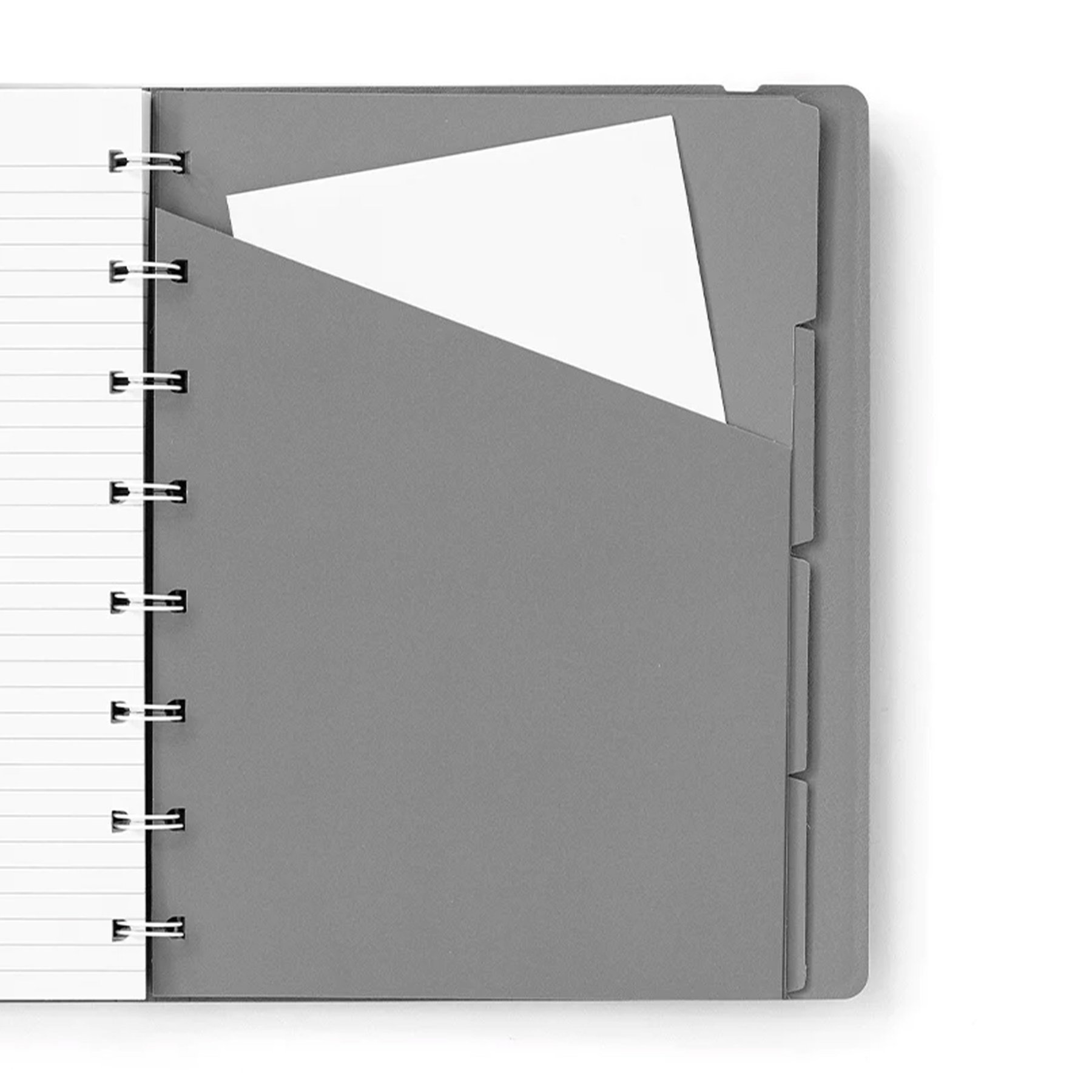 Filofax Тефтер Classic Bright, A5, на редове, графит - Image 4