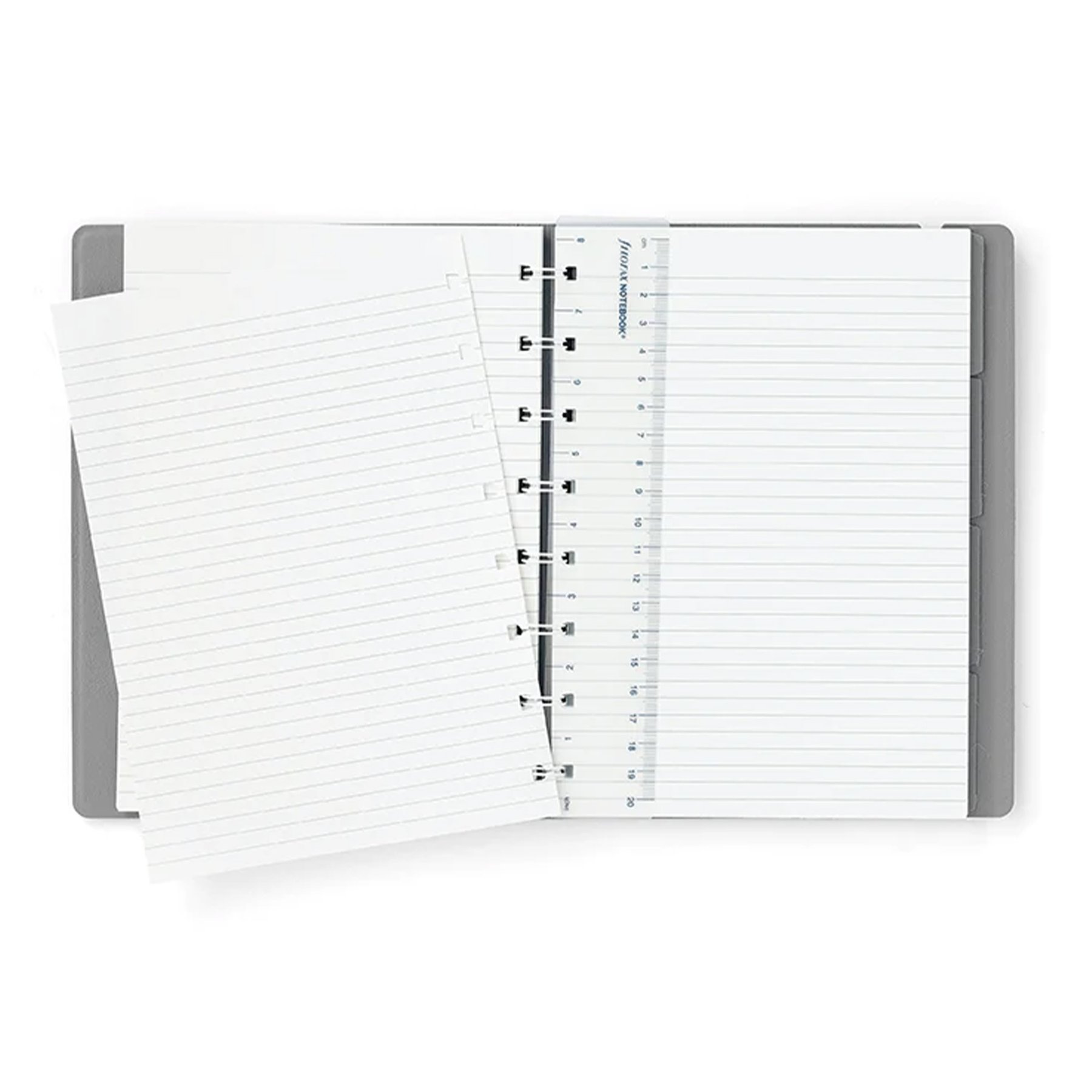 Filofax Тефтер Classic Bright, A5, на редове, графит - Image 6