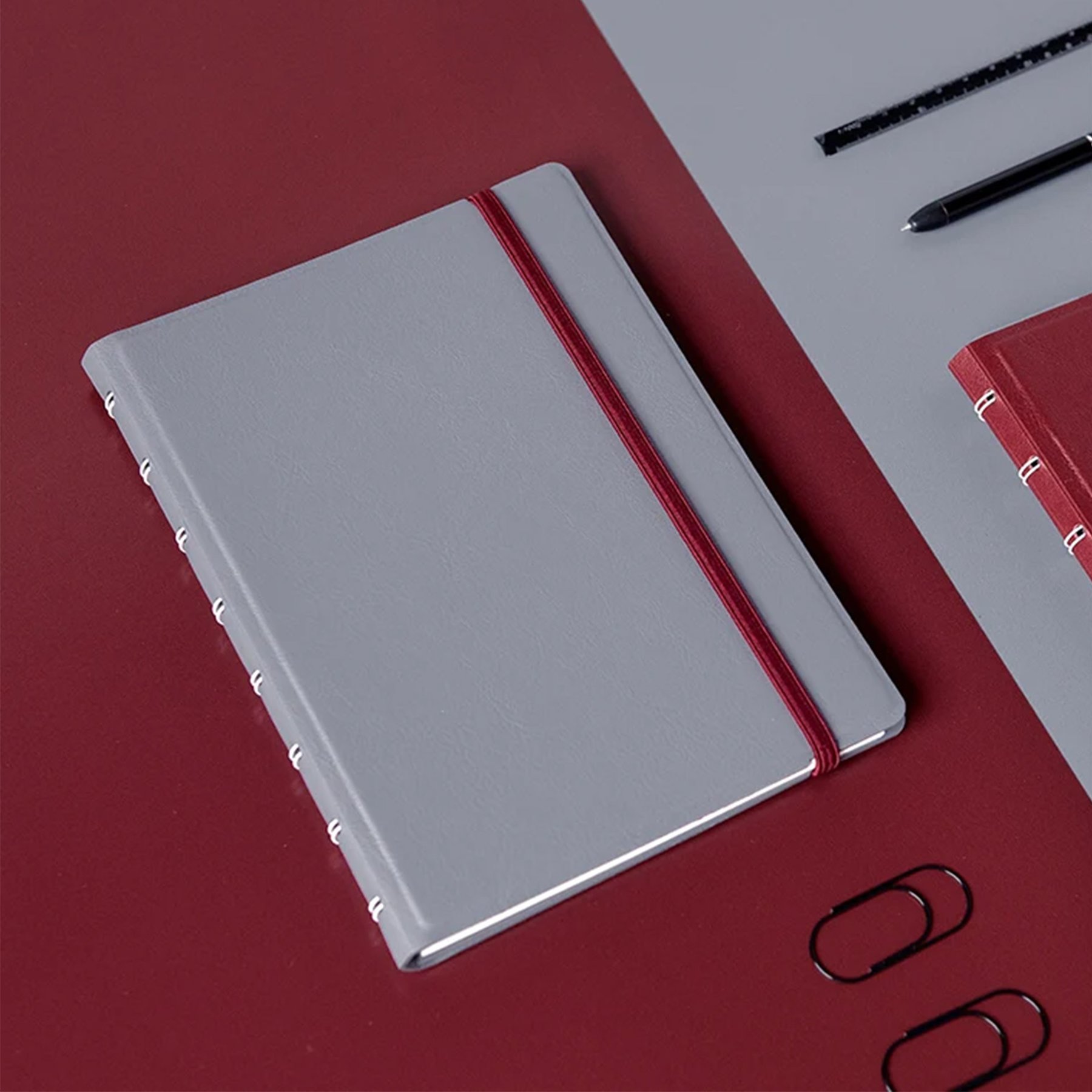 Filofax Тефтер Classic Bright, A5, на редове, графит - Image 7