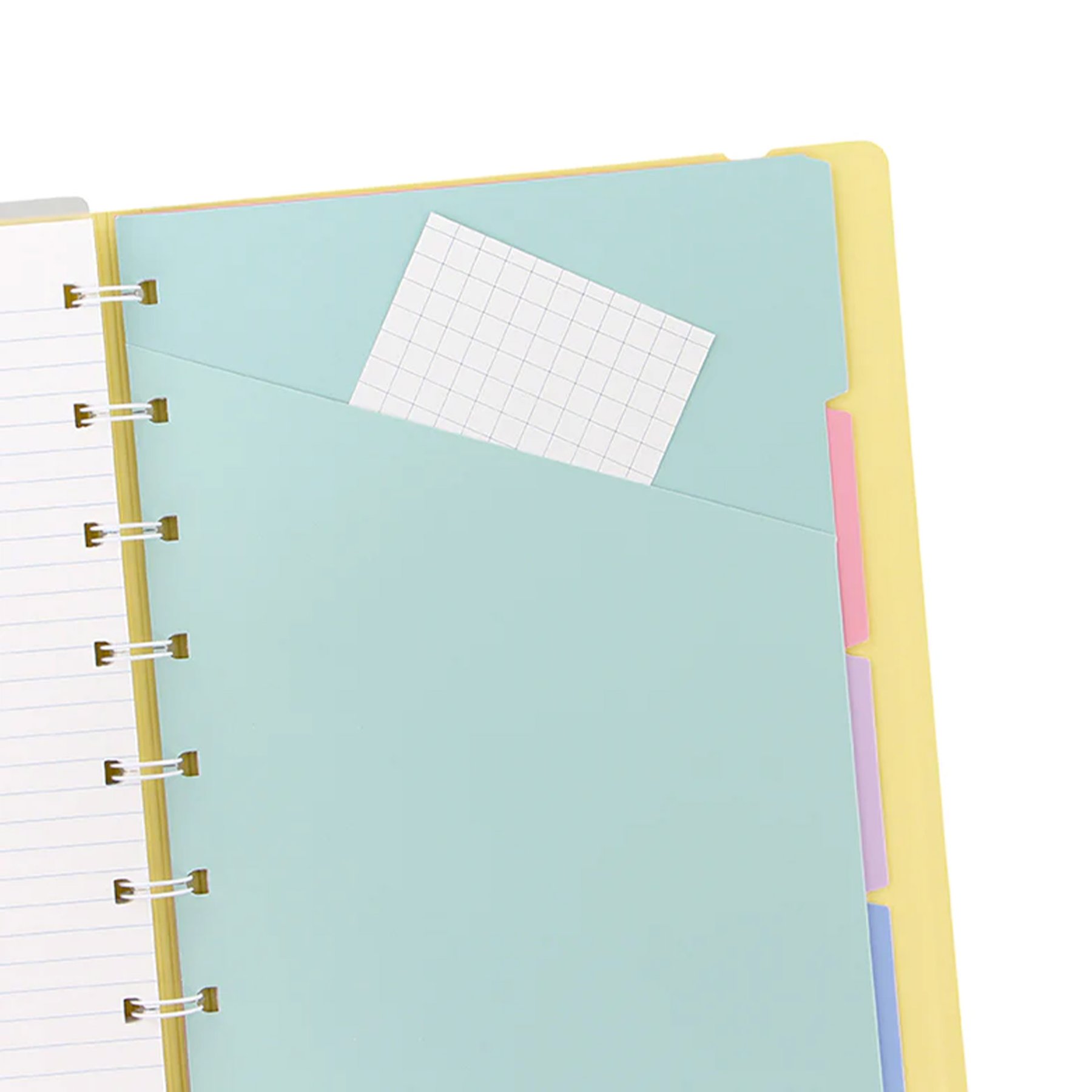 Filofax Тефтер Classic Pastel, A5, лимон - Image 5