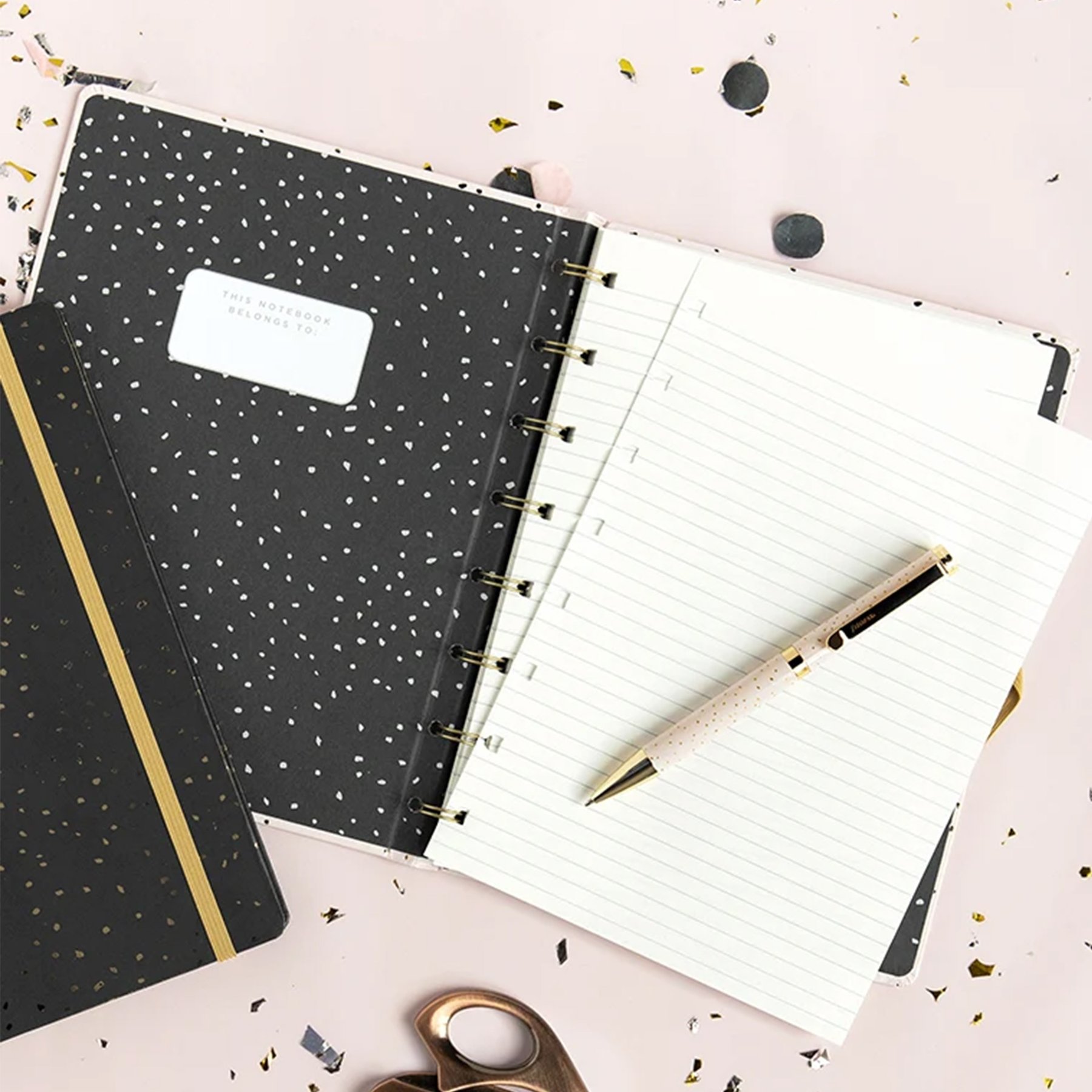 Filofax Тефтер Confetti, A5, розов - Image 5